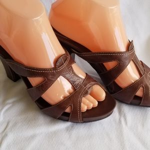 Ckarks high heel sandals